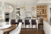 Kitchen with Seating Medina, MN Interior Design