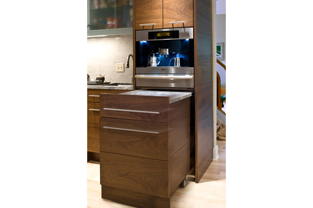 Beverage Cart Cedar Lake Remodel Interior Design