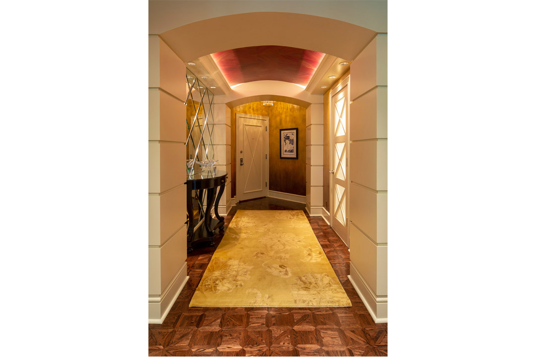 City Lake Living Interior Design Hallway