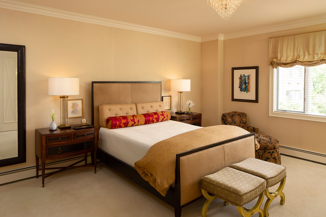 City Lake Living Interior Design Master Bedroom