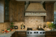 Kitchen Cabinets and Backsplash Minneapolis Tudor Interior Design