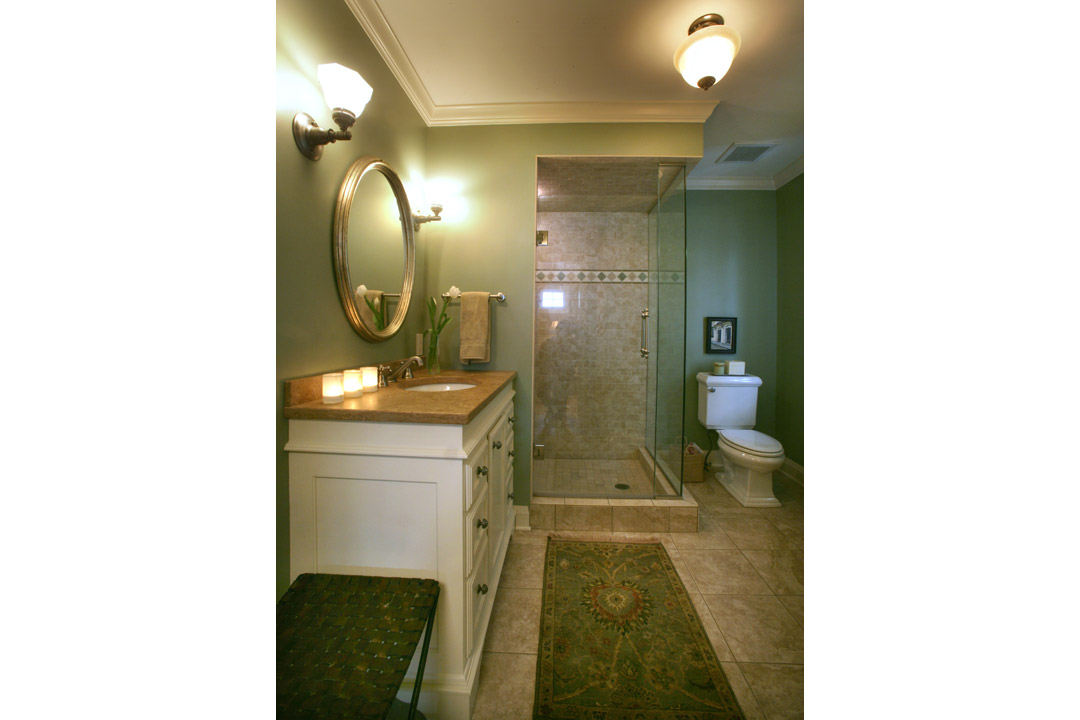 Master Bathroom Minneapolis Tudor Interior Design