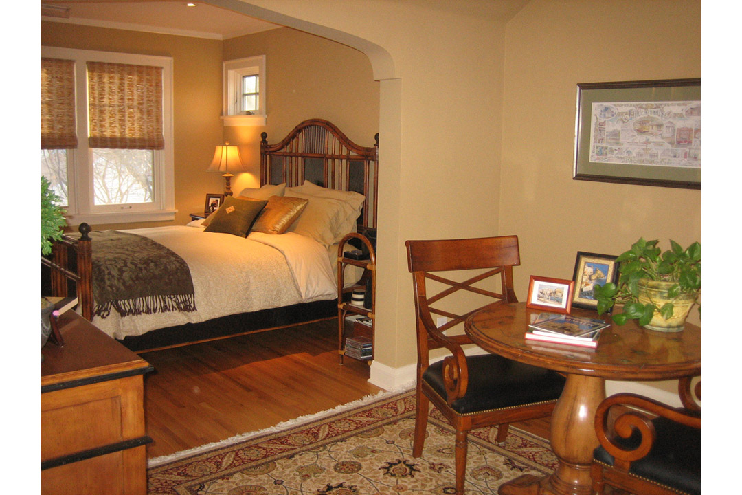 Master Bedroom Minneapolis Tudor Interior Design