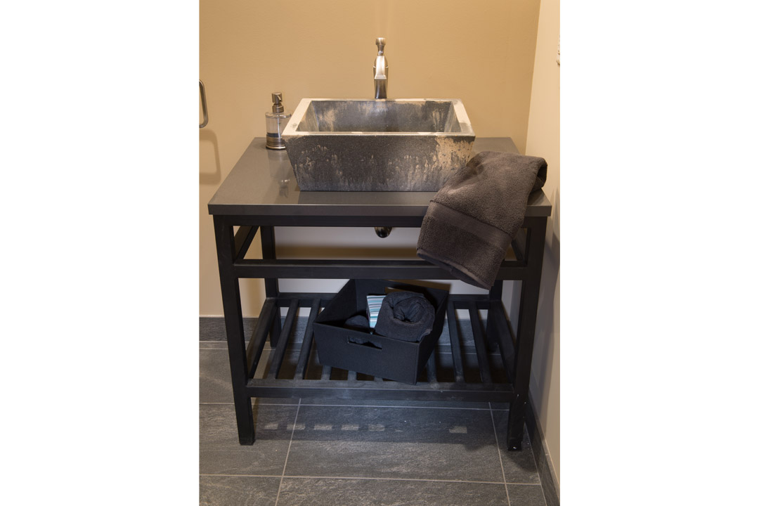 Minneapolis Condo Bathroom Vanity and Sink