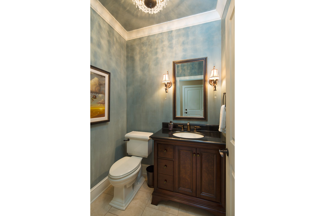 Powder Room Vadnais Heights Interior Design